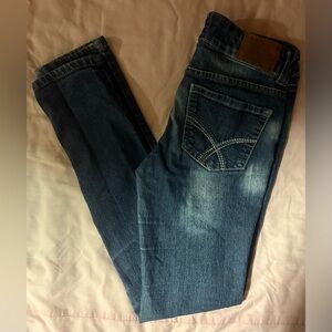 Paris Blues Dark Blue Straight Leg Jeans